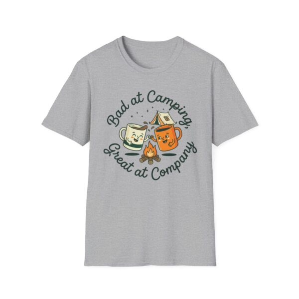 Bat At Camping Great At Company T-shirt