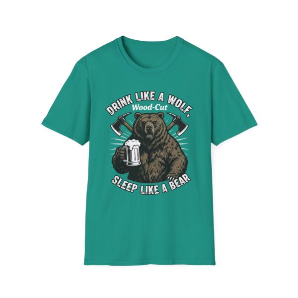 Drink Like A Wolf Sleep Like A Bear T-shirt