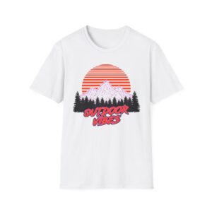 Outdoor Vibes Synthwave T-shirt