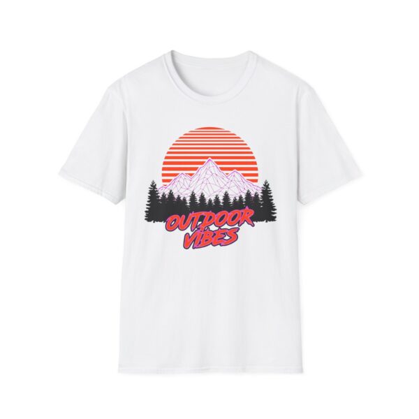 Outdoor Vibes Synthwave T-shirt