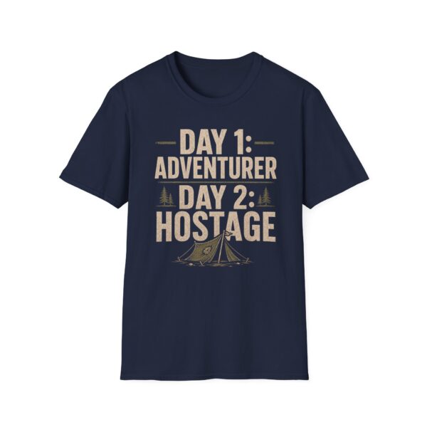Day 1 Adventurer Day 2 Hostage T-shirt