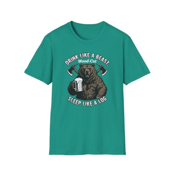 Drink Like A Beast Sleep Like A Log T-shirt