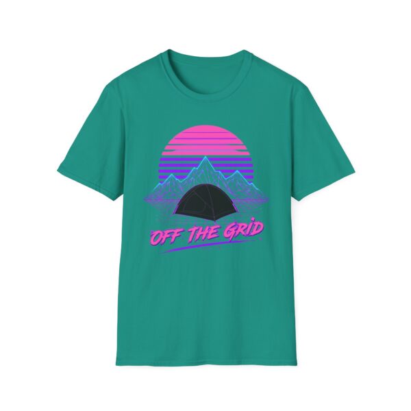 Off The Grid Synthwave T-shirt