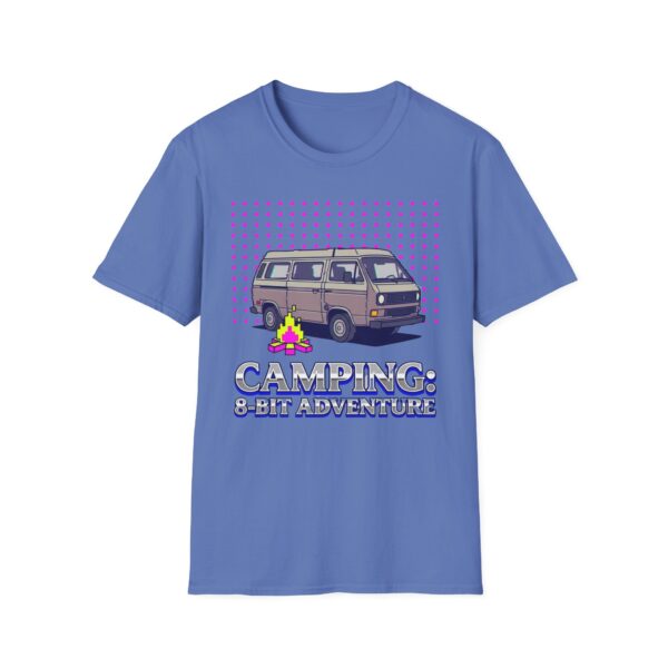 Camping 8-bit Adventure T-shirt