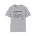 Camping Definition T-shirt