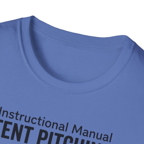 Instruction Manual Tent Pitching T-shirt