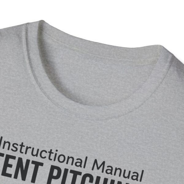 Instruction Manual Tent Pitching T-shirt
