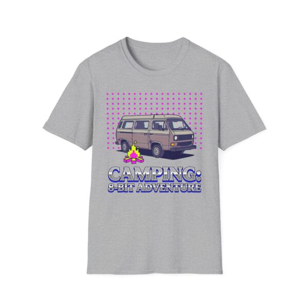 Camping 8-bit Adventure T-shirt