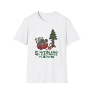 My Camping Gear 45% Electronics 0 Outlets T-shirt