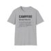 Campfire Definition T-shirt