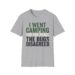 Went Camping For Peace Bugs Disagreed T-shirt
