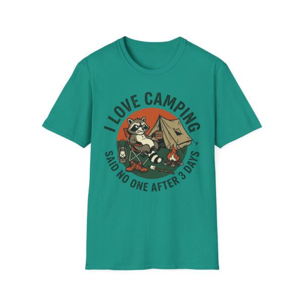 I Love Camping Said No One T-shirt