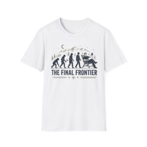 The Final Frontier Beer Camping With Mountains T-shirt