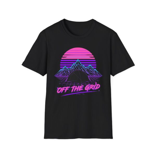 Off The Grid Synthwave T-shirt