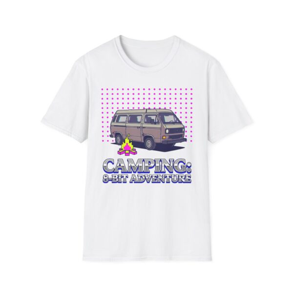 Camping 8-bit Adventure T-shirt