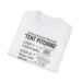 Instruction Manual Tent Pitching T-shirt