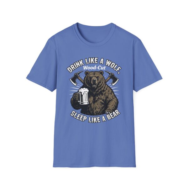Drink Like A Wolf Sleep Like A Bear T-shirt