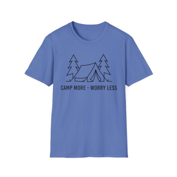 Camp More Worry Less T-shirt