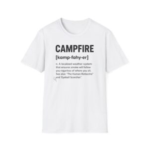 Campfire Definition T-shirt