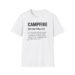 Campfire Definition T-shirt
