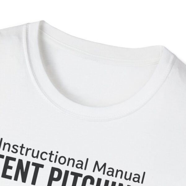 Instruction Manual Tent Pitching T-shirt