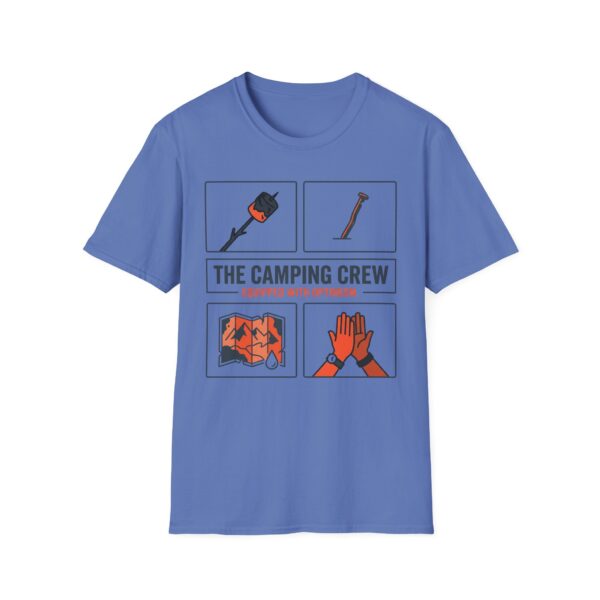 The Camping Crew Equipped With Optimism T-shirt