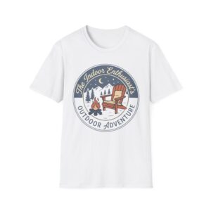 Indoor Enthusiast's Outdoor Adventure T-shirt