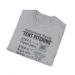 Instruction Manual Tent Pitching T-shirt