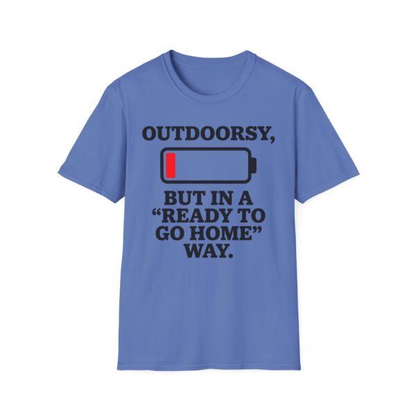Outdoorsy But In A Ready To Go Home Way T-shirt