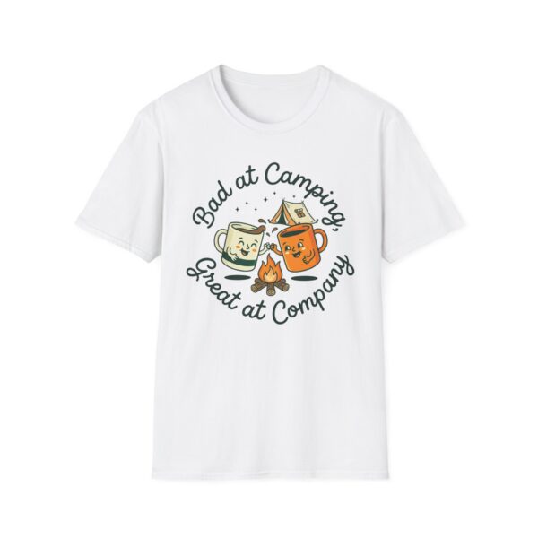 Bat At Camping Great At Company T-shirt