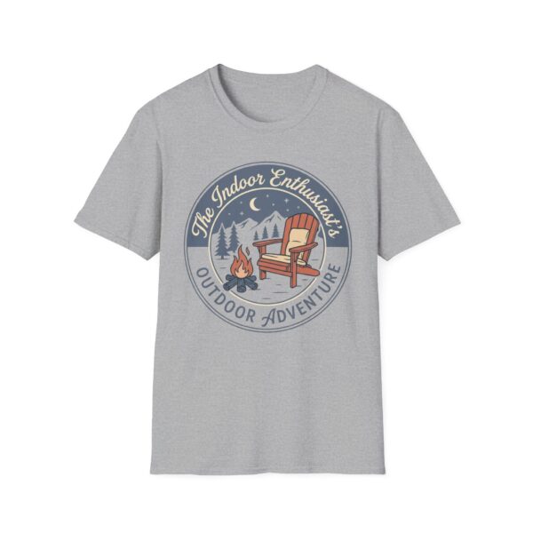 Indoor Enthusiast's Outdoor Adventure T-shirt
