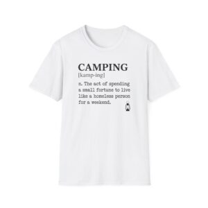 Camping Definition T-shirt