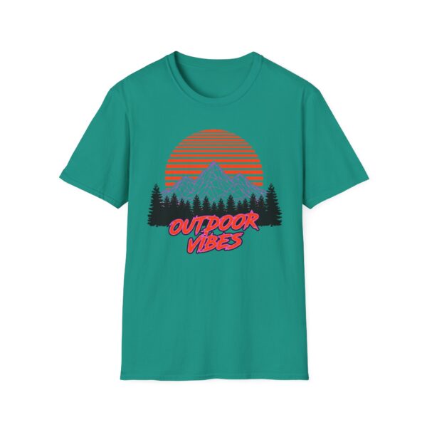 Outdoor Vibes Synthwave T-shirt