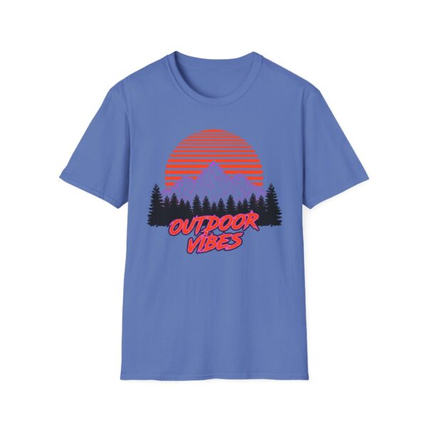 Outdoor Vibes Synthwave T-shirt