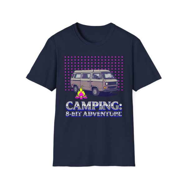 Camping 8-bit Adventure T-shirt