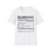 Bad Camper Facts Table T-shirt