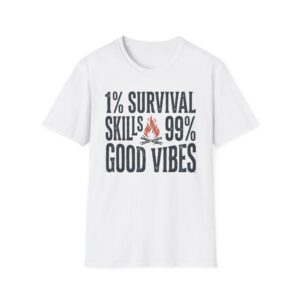 1% Survival 99% Good Vibes T-shirt