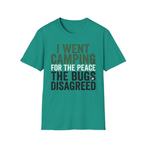 Went Camping For Peace Bugs Disagreed T-shirt