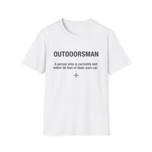 Outdoorsman Definition T-shirt