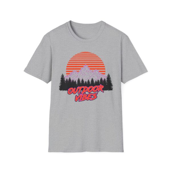 Outdoor Vibes Synthwave T-shirt