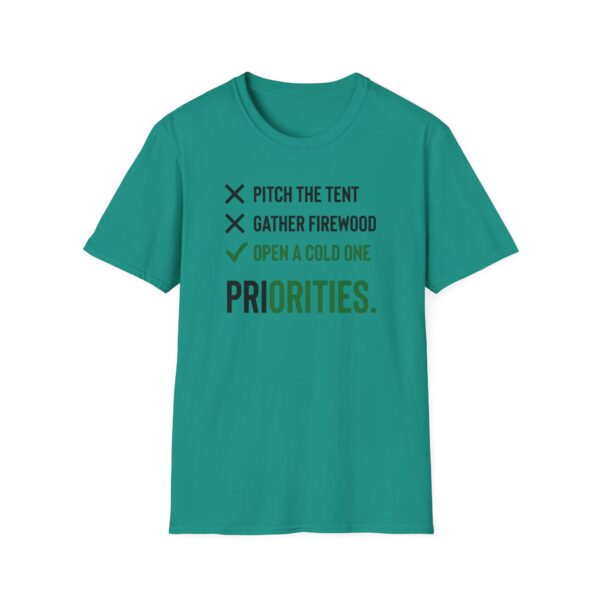 Open A Cold One Priorities T-shirt