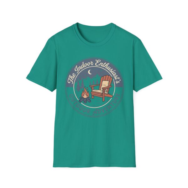 Indoor Enthusiast's Outdoor Adventure T-shirt