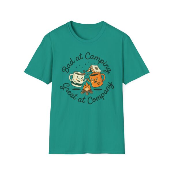 Bat At Camping Great At Company T-shirt