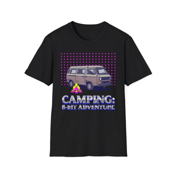 Camping 8-bit Adventure T-shirt